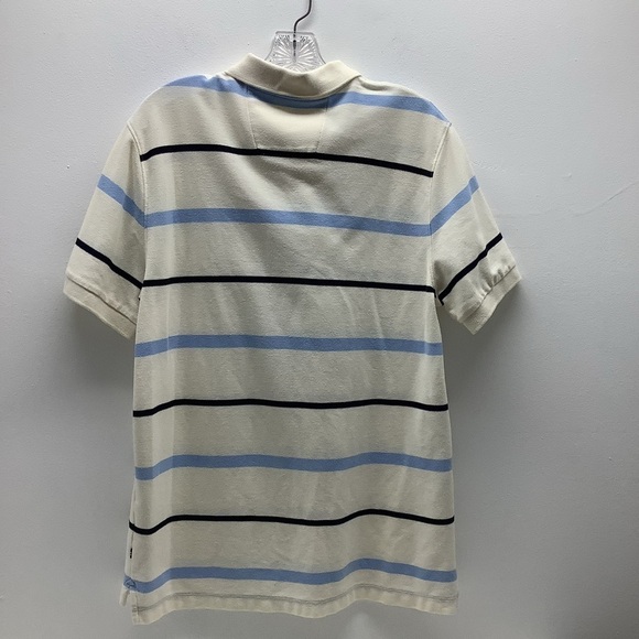 Nautica Mens Striped Polo Size Medium (Preowned) - Picture 2 of 4